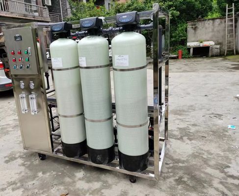 Fabrica directa de alta calidad 1000L/H purificador de agua máquina de filtro purificador de agua por ósmosis inversa para hacer hielo / agua