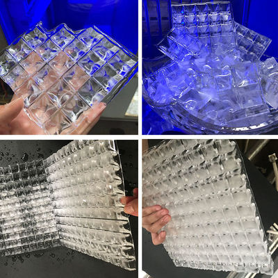 La máquina de cubos de hielo comercial de acero inoxidable Nissan de 50 kg se puede personalizar para cubos de hielo de tamaño para su uso en bares