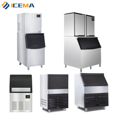 máquina comercial del cubo de hielo 48kg/24H automática 420w 220v