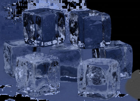 22*22*22mm tamaño de cubo de hielo Máquina de cubo de hielo industrial con sistema de control de microcomputadora