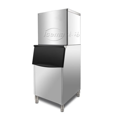 Dimensiones personalizadas Máquina para hacer cubos de hielo con refrigerante R404a / R507a