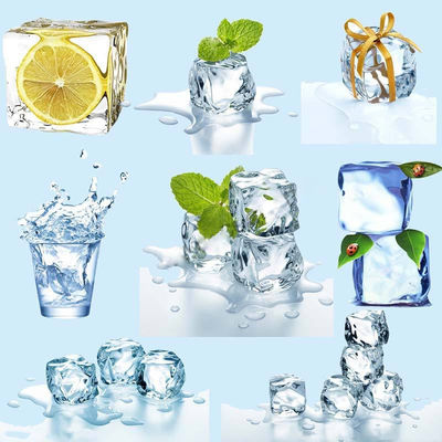 1345*1050*1950mm Máquina para hacer hielo comercial de 1 tonelada para bebidas de vino y té