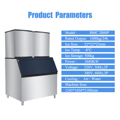 comprar Máquinas para hacer cubitos de hielo comerciales de 750 kg online manufacture