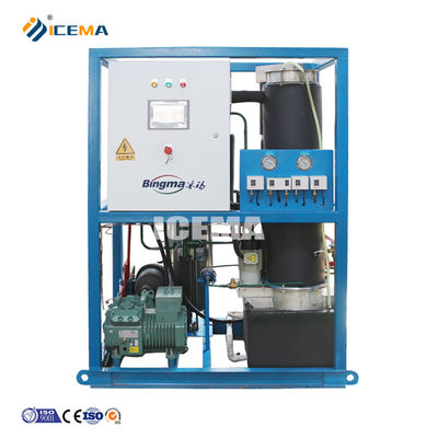 R404 Refrigerante 1T-40T Máquina automática de hielo en tubo para uso comercial e industrial