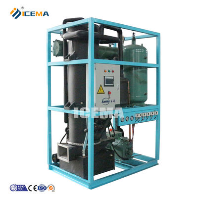 R404 Refrigerante 1T-40T Máquina automática de hielo en tubo para uso comercial e industrial