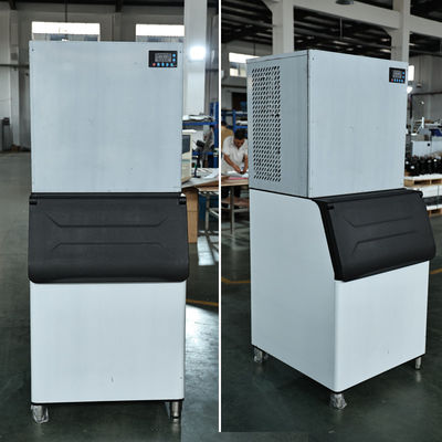 Máquina de hielo de 22 mm Cubo 450 kg Capacidad adecuada para bares Salones de baile y restaurantes