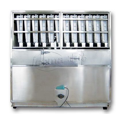 Buen precio Supermercado de restaurantes 5T Sistema de control automático Máquinas para hacer cubos de hielo industriales en línea