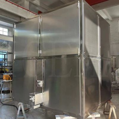 Supermercado de restaurantes 5T Sistema de control automático Máquinas para hacer cubos de hielo industriales