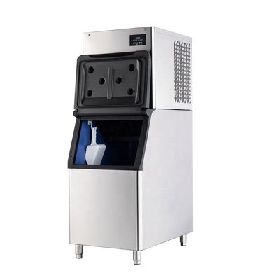 220V 1P 50HZ Máquina de hielo de cubo comercial ICEMA personalizada para restaurante o tienda
