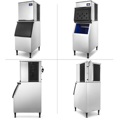 220V 1P 50HZ Máquina de hielo de cubo comercial ICEMA personalizada para restaurante o tienda