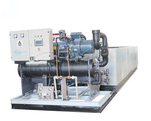 Máquina profesional para hacer bloques de hielo con operación automática y 5 toneladas de producción diaria