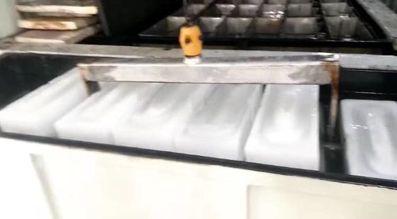 500 kg/día-50 toneladas/día Máquina automática de hielo de bloque de salmuera con condensación refrigerada por aire