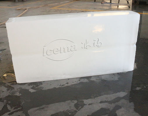 Tienda de alimentos Contenedor industrial Bloqueador de hielo Fabricante de hielo Peso 25kg 50kg 100kg Consumo