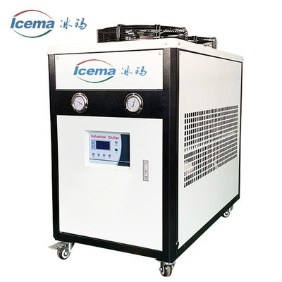 Fácil de operar 10HP refrigerador de agua automático por aire para aplicaciones industriales