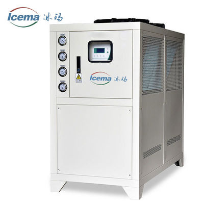 Fácil de operar 10HP refrigerador de agua automático por aire para aplicaciones industriales