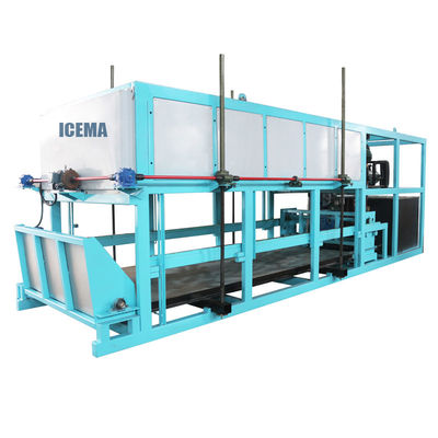 Máquina de fabricación de bloques de hielo industrial para la producción de hielo pesquero