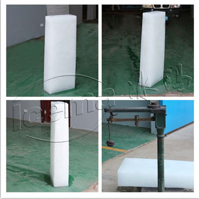 Máquina de fabricación de bloques de hielo industrial para la producción de hielo pesquero