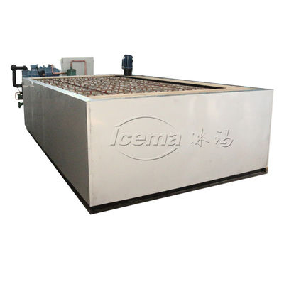 19.75KW Multifunción 2T 5T 10T 20T Bloque de salmuera de la planta de hielo para la producción de 5000 kg de hielo
