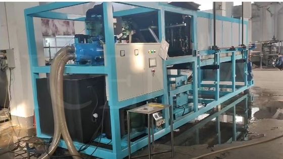 ICEMA 1T-20T/24H Máquina de hielo de bloque de enfriamiento directo para la gran producción industrial de hielo
