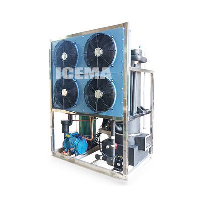 Buen precio 8.66KW Fabricante de hielo de tubo para barra en plantas químicas Conveniente y duradero en línea