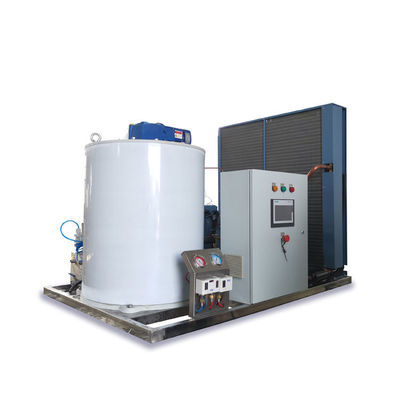 3T/24H Máquina industrial para hacer helados para la pesca de mariscos ICEMA Suministro de alimentos y bebidas