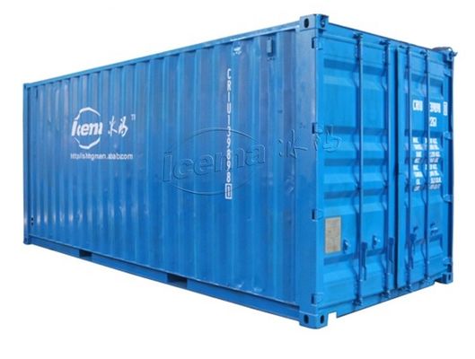 RefComp Compresor 31.25KW 8T Máquina de hielo de bloque de contenedores extraíble para puertos y muelles