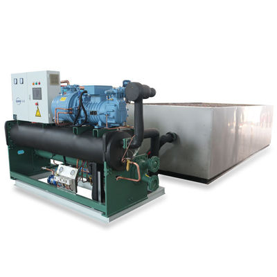 Buen precio Máquina de fabricación de hielo industrial de 10 toneladas con corriente nominal de 88.8A en línea