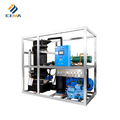 Máquina de hielo para tubos de 5 toneladas acero inoxidable BMT50 para productos de 2750*1650*2520 mm