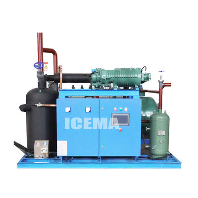 Máquina de hielo de tubo de acero inoxidable de 20 toneladas para talleres de reparación de maquinaria