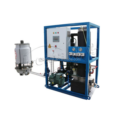 Gran producción de hielo 40KW máquina de hielo de tubo cilíndrico TV50 para Oriente Medio árabe