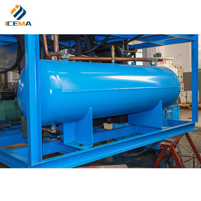 Mejor fabricante de hielo comercial de 1 tonelada con compresor Bitzer y refrigerante R404A
