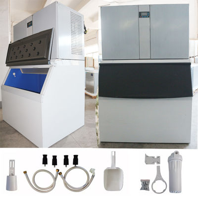 comprar 220-380V Voltado y R404a/R507a refrigerante máquina de cubos de hielo comercial personalizado online manufacture