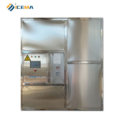 ICEMA 2T/24H máquina de hielo máquina automática de hacer cubitos de hielo para plantas de hielo