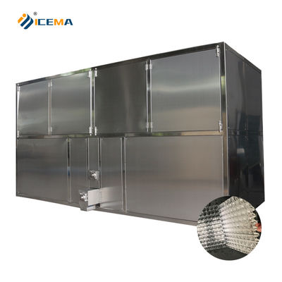 Buen precio Máquina de fabricación de cubos de hielo industriales de 5 toneladas para el mantenimiento en el sitio en línea