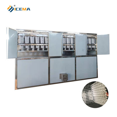 Buen precio 12-17 minutos velocidad de fabricación de hielo máquina de cubos de hielo industrial para el comercio minorista e industrial en línea