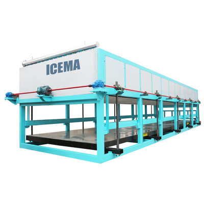 Capacidad de refrigeración de 85 kW Máquina de bloques de hielo industrial para la producción de hielo a gran escala