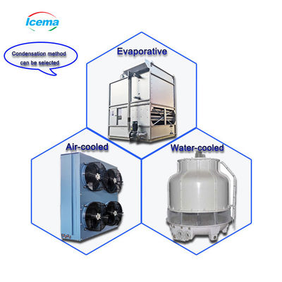 Máquina de hielo automática de bloque de enfriamiento directo 10T 15T 20T 25T 30T y rendimiento