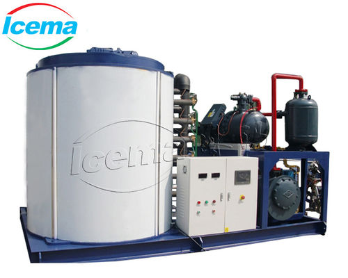 Buen precio Compresor Bitzer Compacto Bloque de hielo / máquina de hacer hielo en copos / máquina de hacer hielo para uso comercial en línea