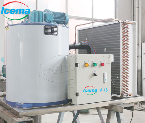 Compresor Bitzer Compacto Bloque de hielo / máquina de hacer hielo en copos / máquina de hacer hielo para uso comercial