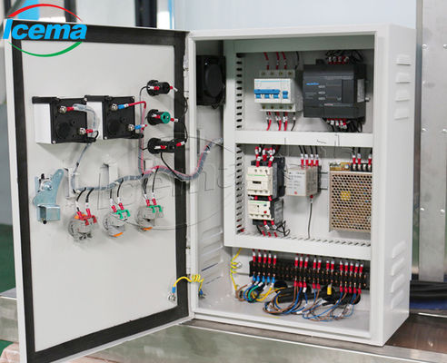 Compresor Bitzer Compacto Bloque de hielo / máquina de hacer hielo en copos / máquina de hacer hielo para uso comercial