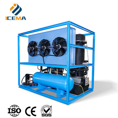 ICEMA Máquina de fabricación de hielo de tubo Producción diaria personalizable 1T-30T Adecuado para la venta de heladeras Los hoteles pueden estar provistos de máquinas de embalaje bolsas de hielo