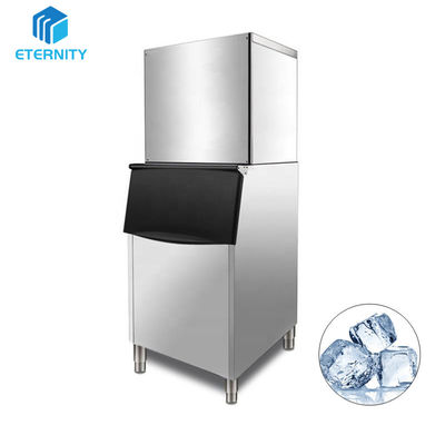 comprar 200KG 300kg 400kg 500kg ICEMA Máquina para hacer cubos de hielo 760*830*1780mm Tamaño de hielo 22x22x22mm online manufacture