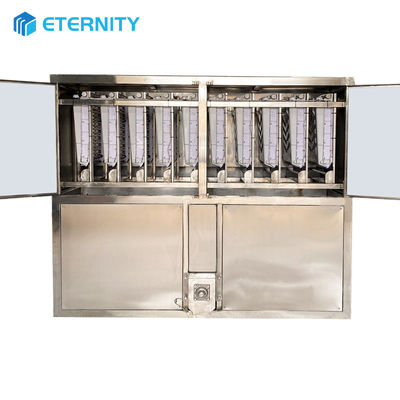 comprar Fabricante de cubos de hielo industriales con redes de hielo 19X21X6 y velocidad de fabricación de hielo de 12-17 minutos online manufacture