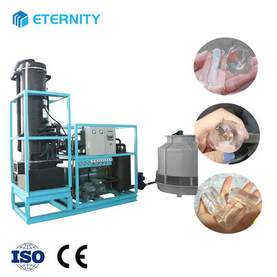comprar ICEMA 25T/24H Industrial Tube Ice Machine with 21mm/24mm/28mm/34mm Tube Ice and -8 ℃ Temperature for High Efficiency Cooling online manufacture