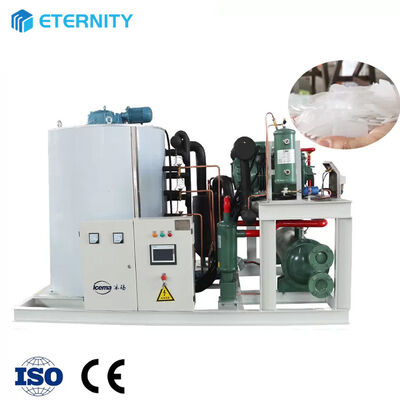 comprar Máquina de hielo en escamas de agua de mar de 8 toneladas Máquina de hielo en escamas comercial online manufacture