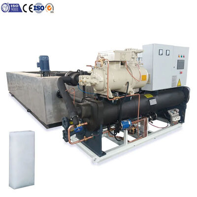 comprar Tipo de salmuera Industrial Máquina para fabricar bloques de hielo de 10 toneladas 380V online manufacture