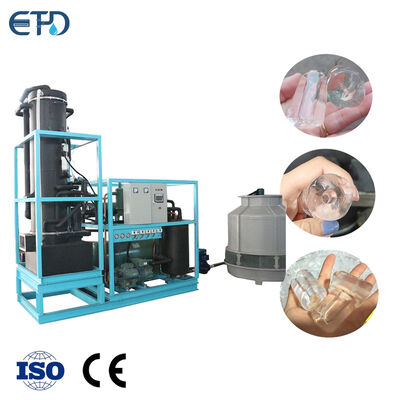 comprar 30T/24H Máquina para tubos de hielo industriales Precio Máquina para tubos de hielo automática Simi Auto 10 toneladas Fabricación en línea
