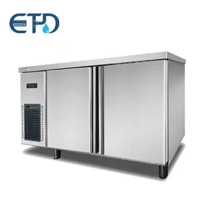 comprar Frigorífico de acero inoxidable con contenedores ajustables y tecnología de refrigeración R404A Fabricación en línea