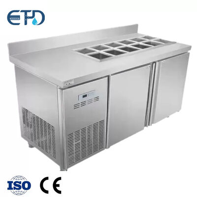 comprar Refrigerador de banco de trabajo 340L para alimentos frescos R134A R22 Fabricación en línea