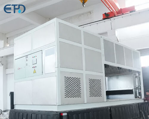 comprar 37Capacidad de refrigeración de.5KW Máquina de hielo de bloque de refrigeración directa con evaporador de placa de acero inoxidable Fabricación en línea